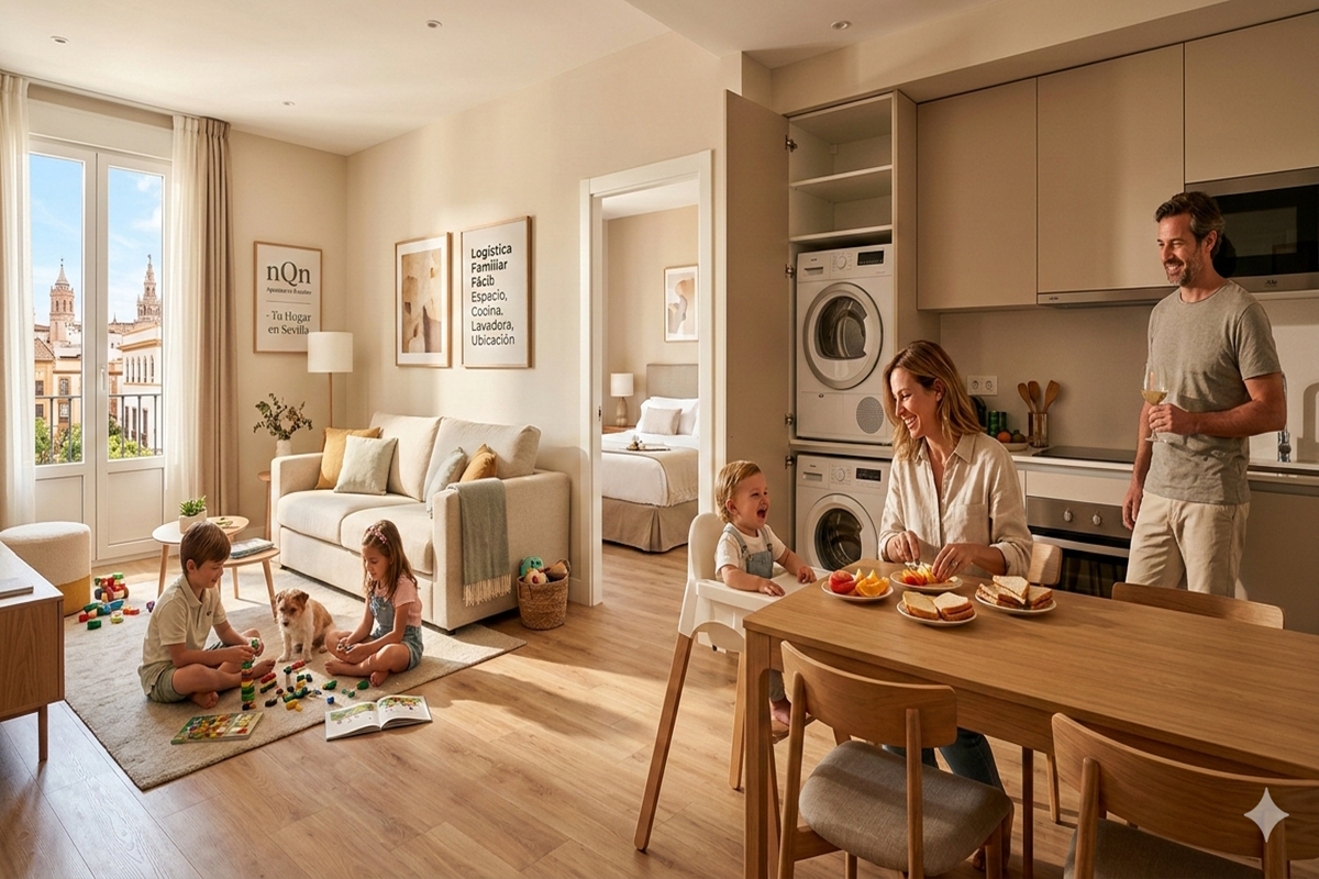 Vacaciones en familia en Madrid y Sevilla.